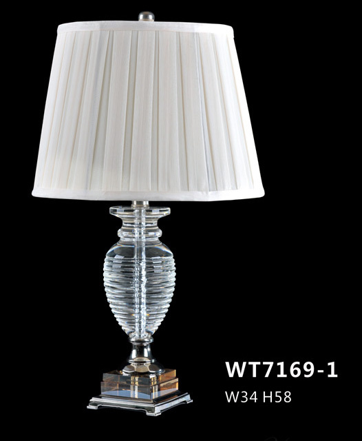 Modern Fashion Simple Crystal Table Lamp (WT7169-1)