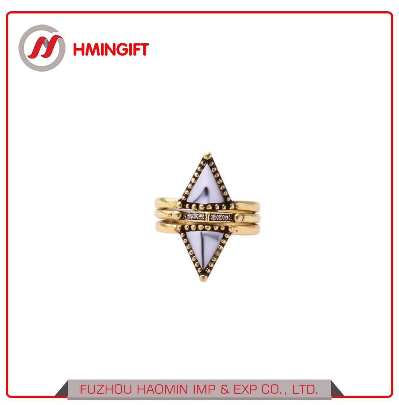 New Design Crystal 3 in 1 Jewelry Rings