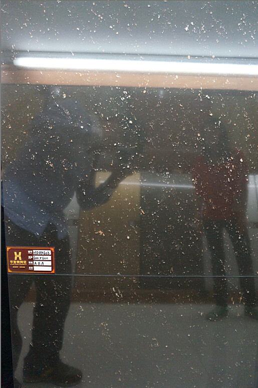 Foshan Polished Porcelain Tile Crystal Series Black Crystal