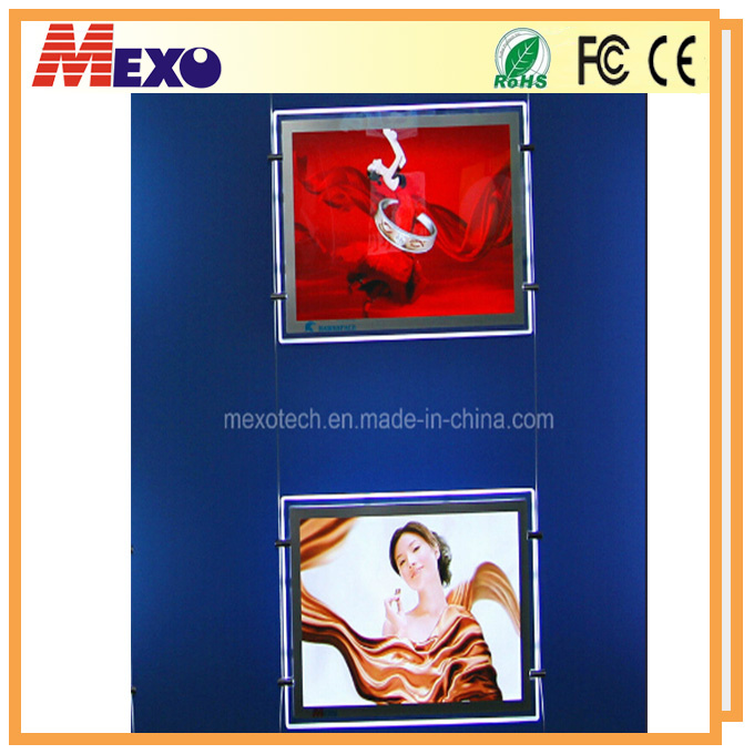 Double Side Magnetic Open LED Backlit Slim Lightbox