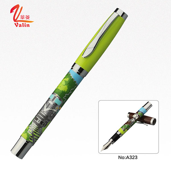 Metal Customized Gifts Pen Engrave Fountain Pen on Sell