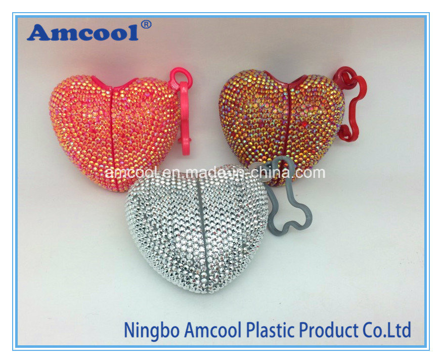 Crystal Waste Bag Dispenser Dog Poop Bag Dispenser with Rhinestone