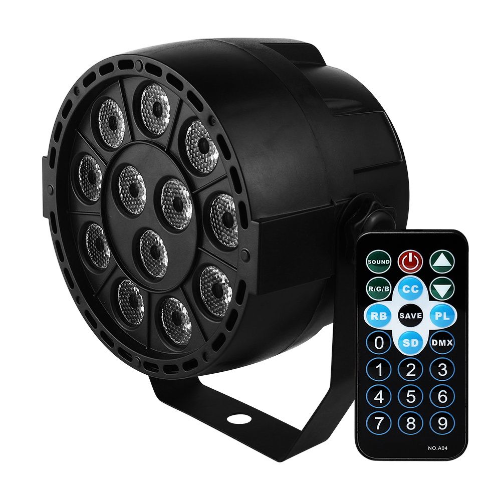 Portable 12*1W Sound IP20 Disco Lighting Mini LED PAR Light