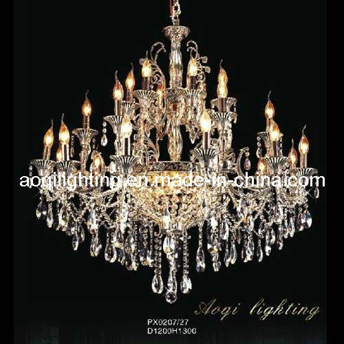 2011 Modern Brass Candle Chandelier (PX0207/27)