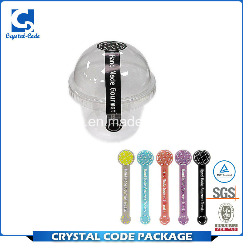 Attractive and Durable Plastic Cup Sticker Label