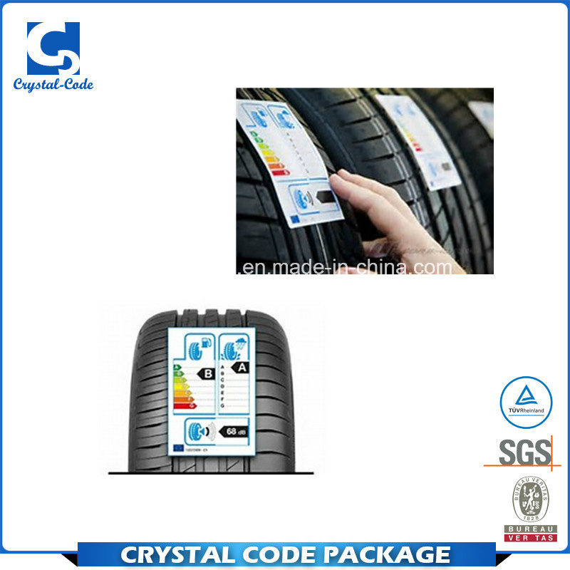 Best Selling Customized Adhesive Stickers Labels for Tires