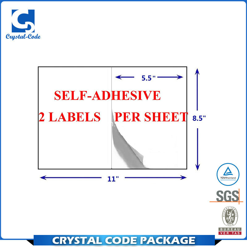 Custom Printing Paper A4 Shipping Label Sticker