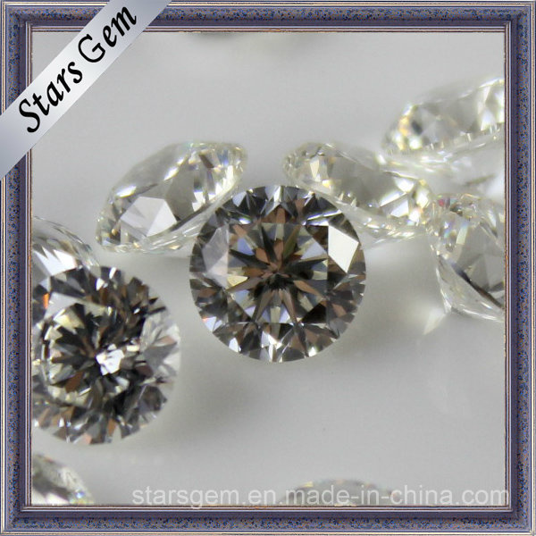 Shinning Round Brilliant Cut Zirconia Gemstones