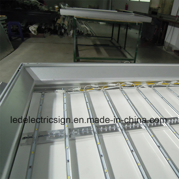 Advertising Material for Frameless Ledlight Box Open with Rubber