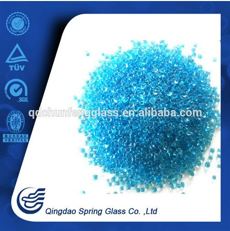 Sea Bule Glass Beads for Swimming Pool Decorative