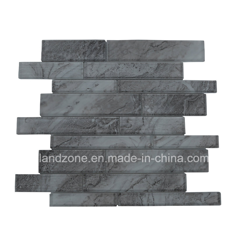 New Marble Design Brick Glass Crystal Mosaic