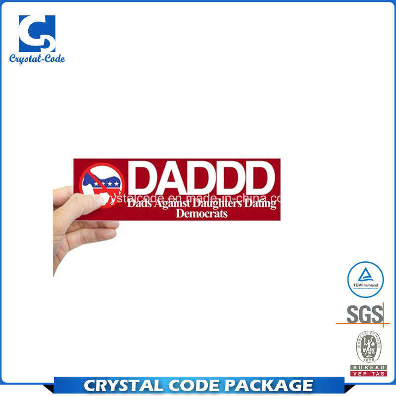 DIY Custom Logo Die Cut Bumper Sticker Label