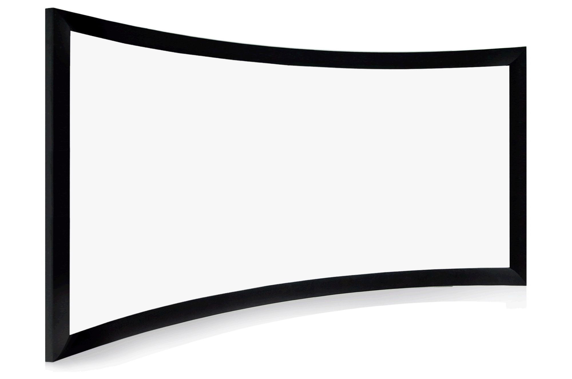 Easily Installation Fix Frame Wall Mounted Curved Projector Screen