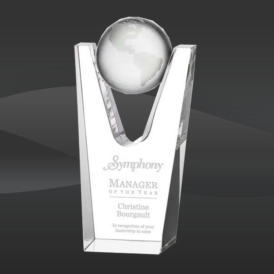 Global Pinch Crystal Award (MP-OPG722)