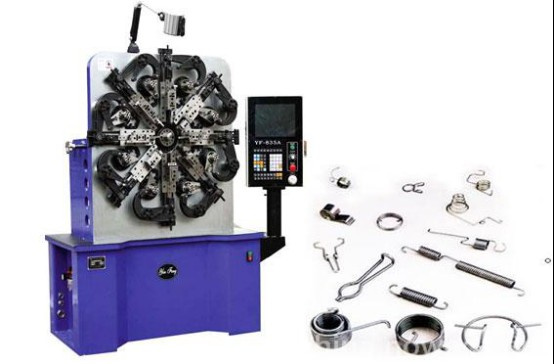 CNC 3D Camless Spring Forming Machine