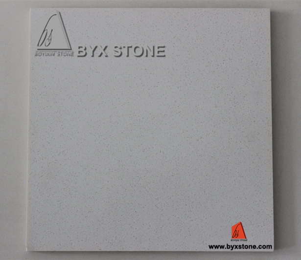 White Artificial Stone Quartz for Slab / Countertop & Tile