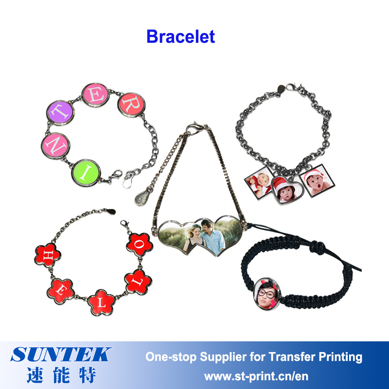 Wholesale Sublimation Cufflinks Necklace Bracelet Candy Boxes Other Metal Jewelry