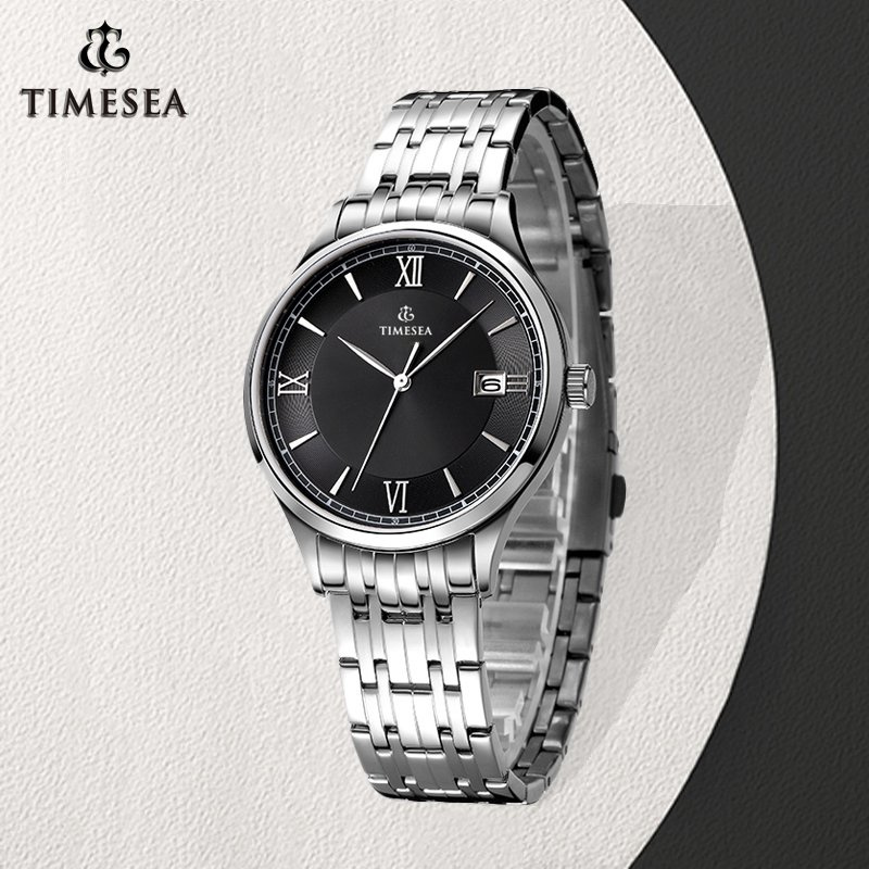 Fashion Watches Stainless Steel Quartz Men's and Ladies Watch 72607