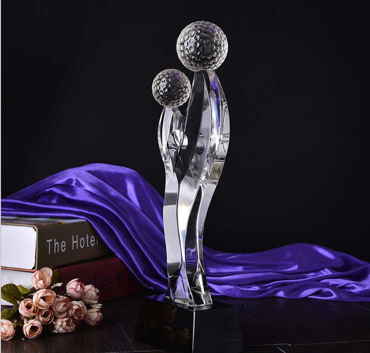 2016 New K9 Crystal Glass Trophy Gift for Souvenir