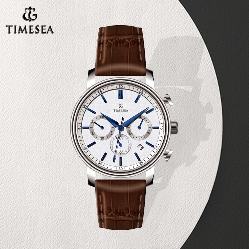 Original Brand Luxury Stainless Steel Men's Cool Watches Chronograph Watch 72409