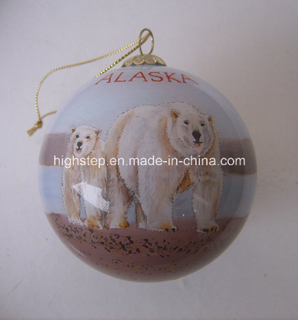 Inside Painted Glass Ball