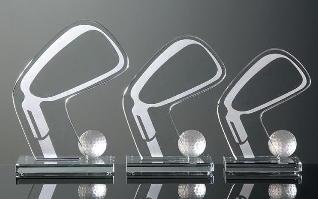 Crystal Golf Trophy