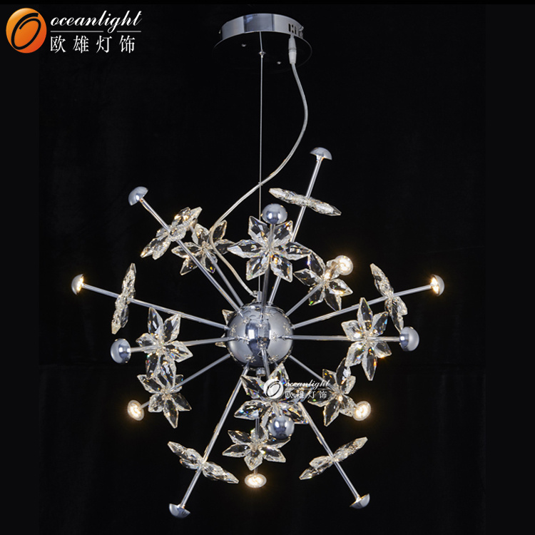 Lighting Fixture Pendant Lamp Crystal Drop Pendant Lighting Om66130-4+8+4