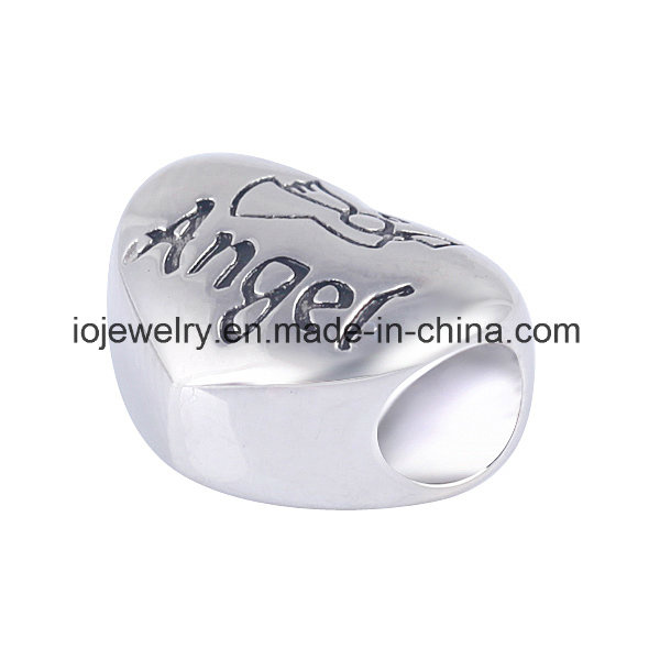 Custom Metal Logo Bead for Jewelry