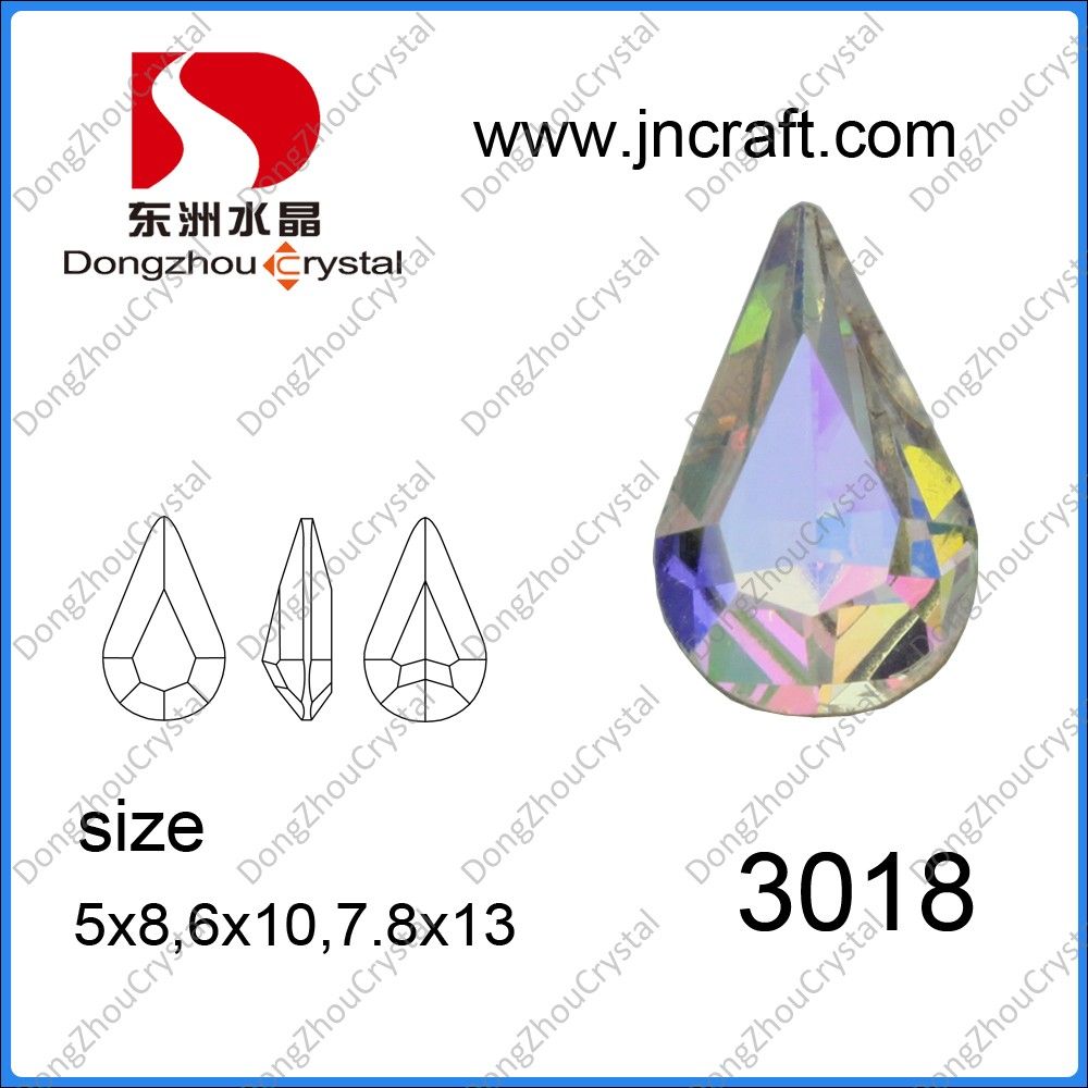 Crystal Ab Point Back Jeweley Decorative Stone Beads