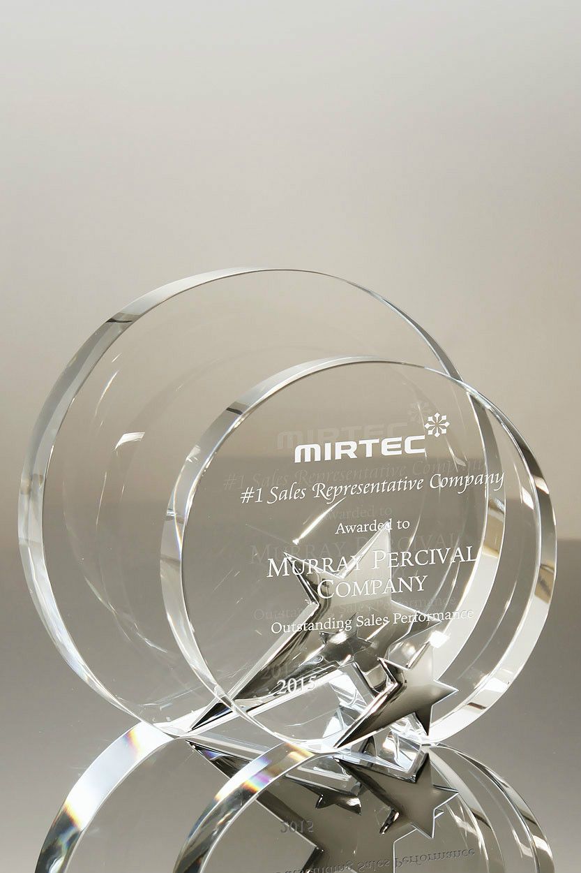Genesis Star Crystal Award (#5386, #5387)