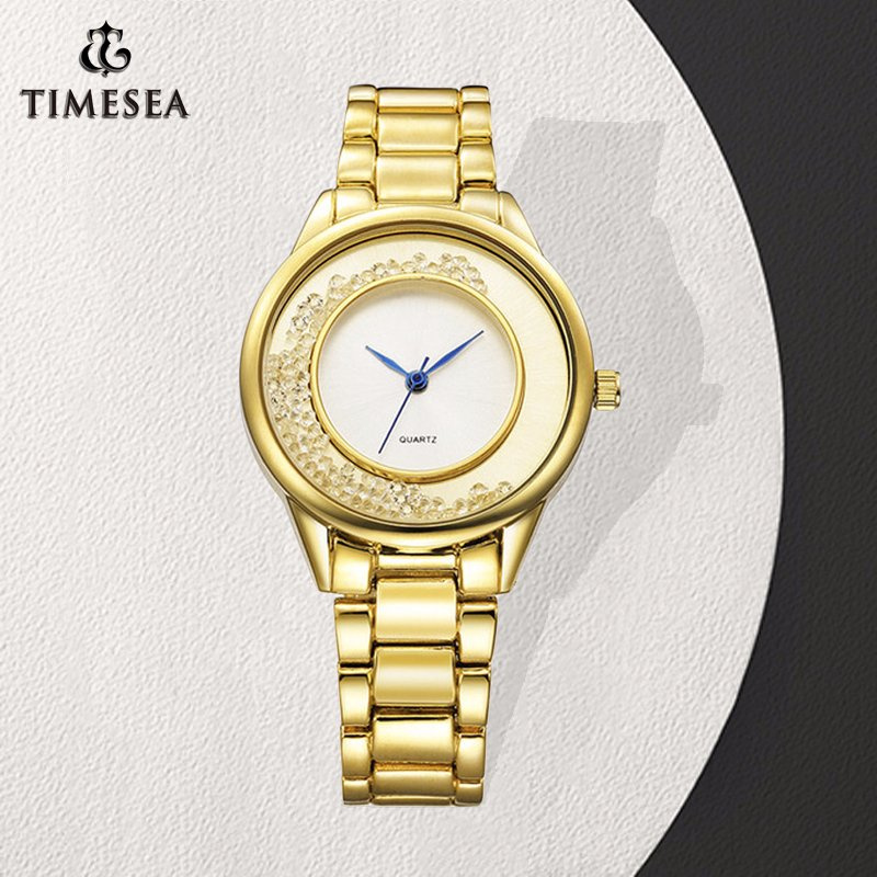 Fashion Watch Custom Logo Ladies Stainless Steel Diamond Watch 71347