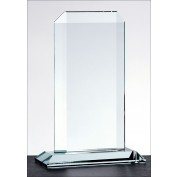 Oblong Glass Trophy