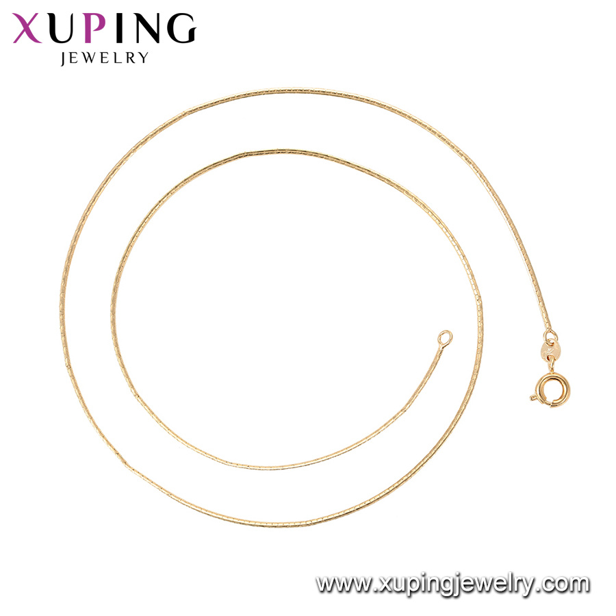 44657 Fashion Women Rose Gold-Plated Imitation CZ Jewelry Ceramic Necklace or Chain