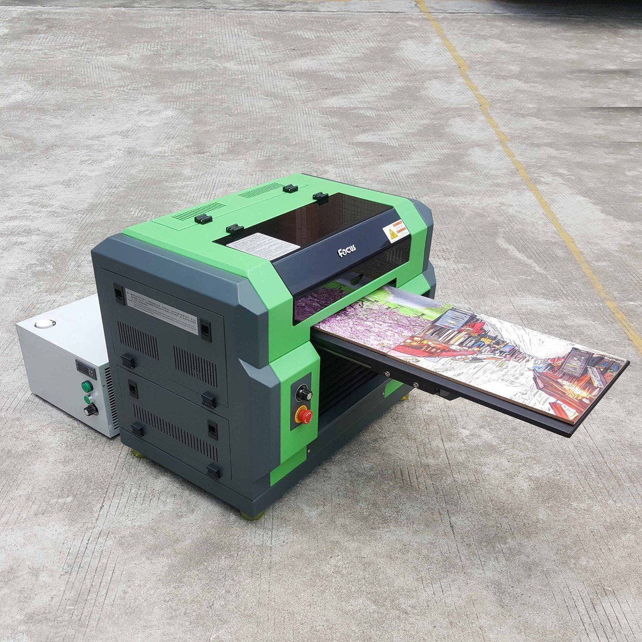 High Quality Focus Digital Photo Printing Machine UV Flatbed Printer