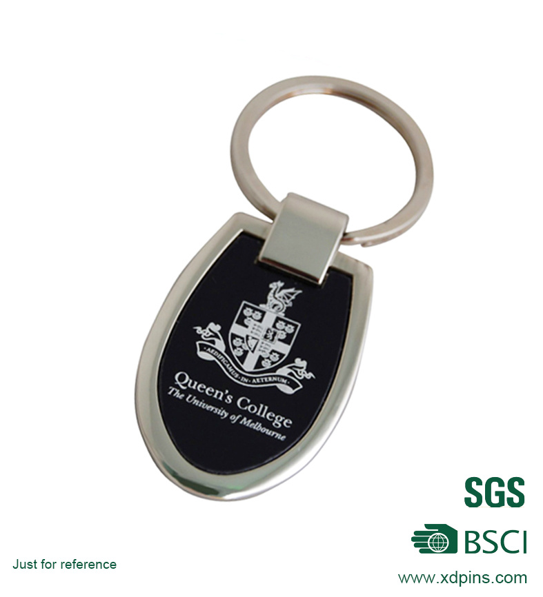 Custom Qr Code Keychain with Company Logo
