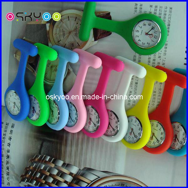 Promotion Gifts Silicone Pocket Watches (P6902)