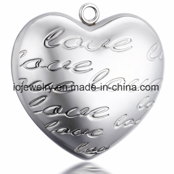 Top Quality Heart Pendant with Custom Logo