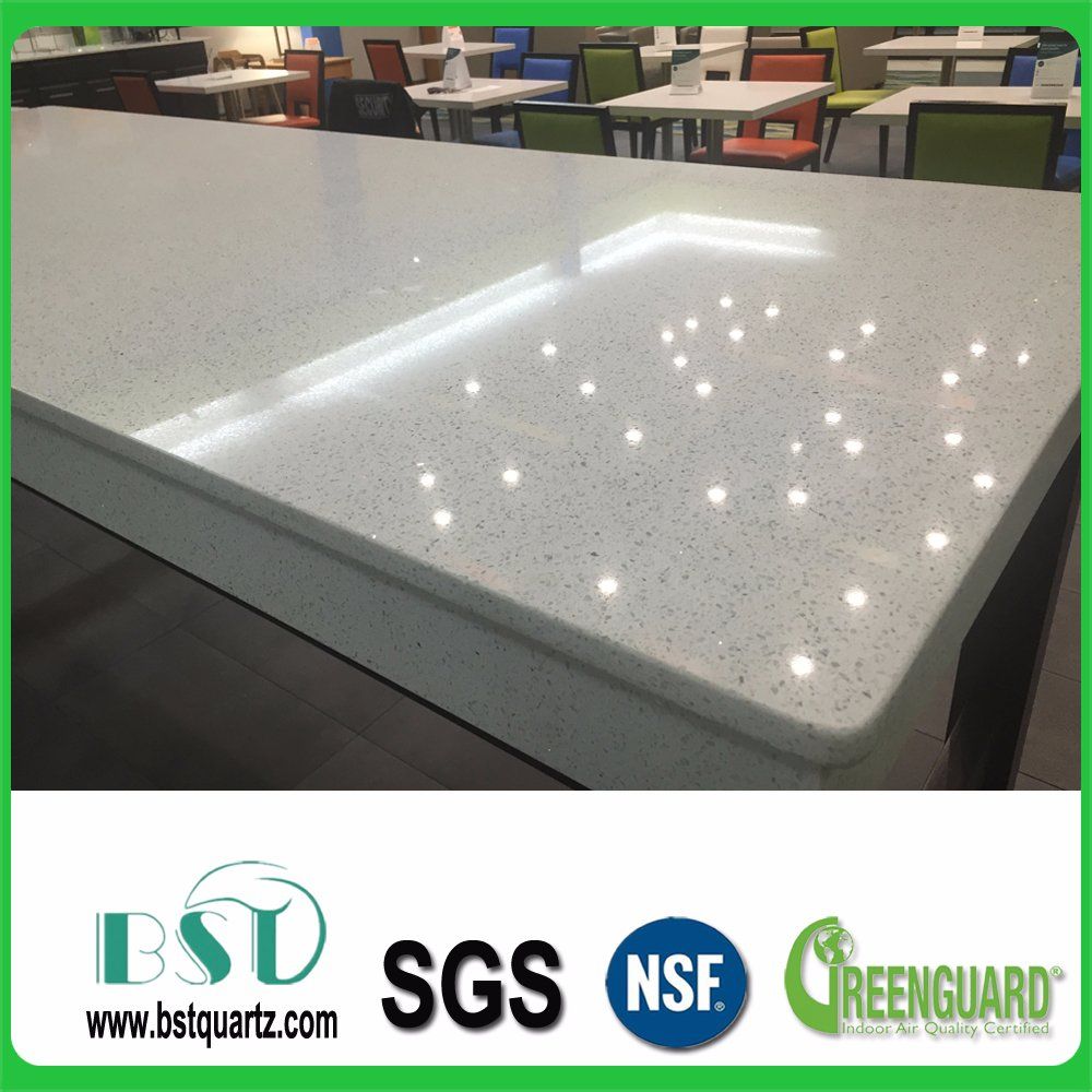 Wholesale Ice White Kitchen Quartz Countertop