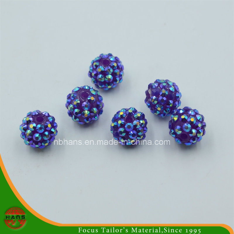 Single Hole Rhinestone Ball Beads (HANS-1610)