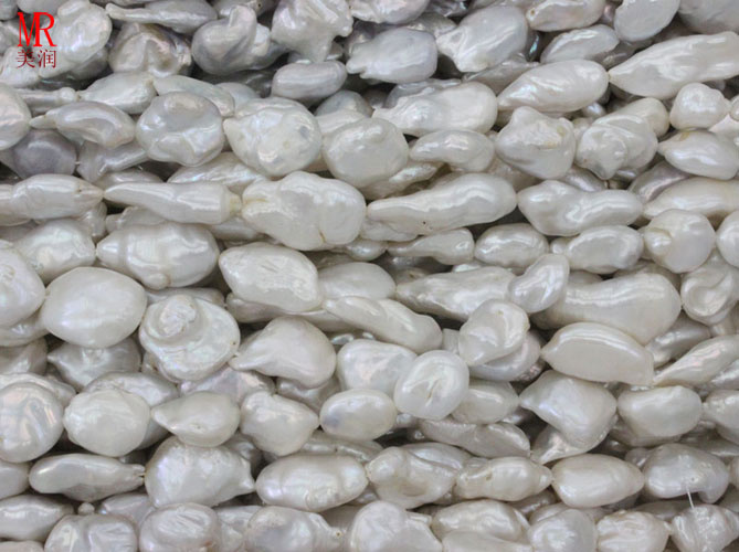 Big Size Special Shape Baroque Pearls Strands