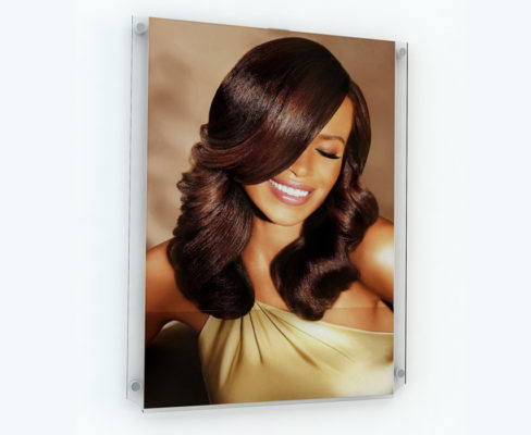 Acrylic Frame LED Slim Light Box for Beauty Salon