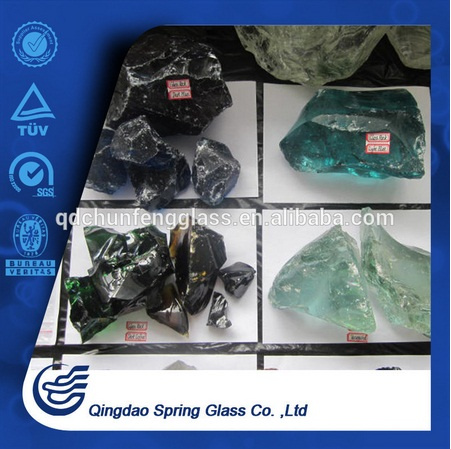 Decorative Colored Clear Glass Frit