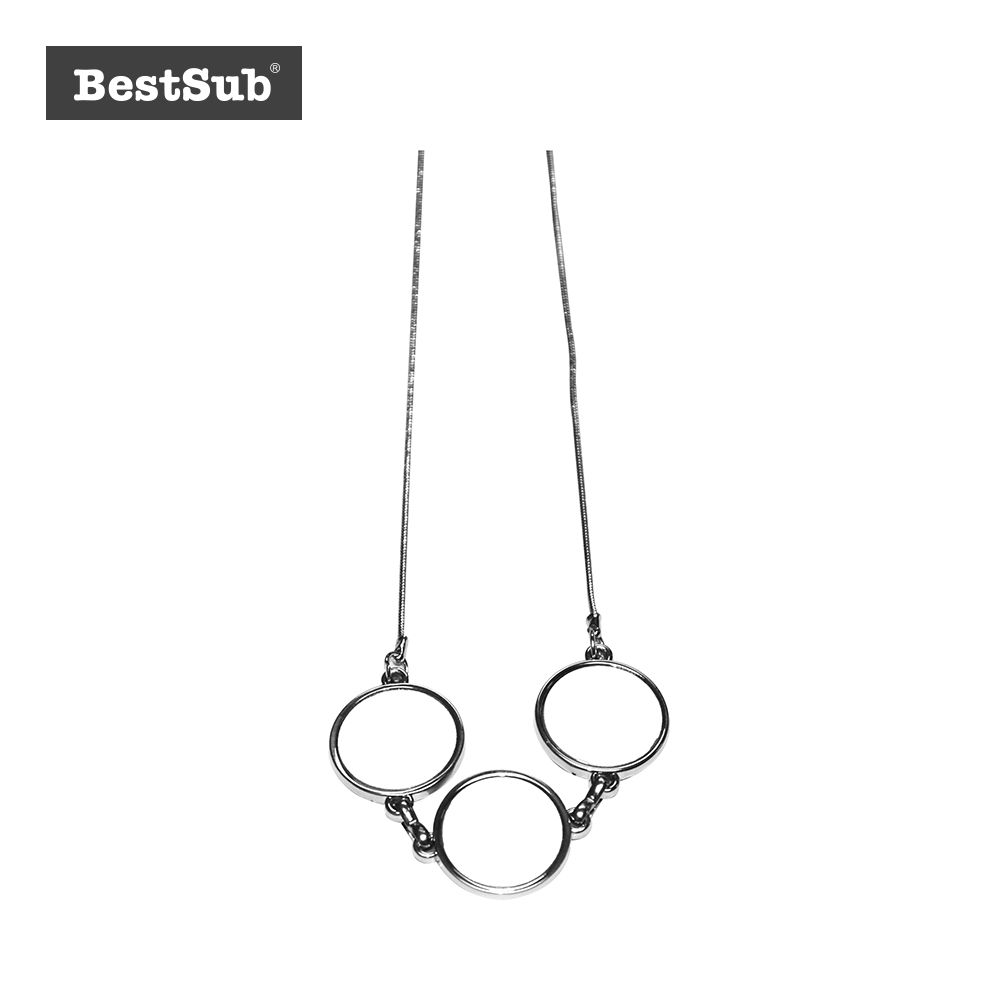 Round Sublimation Necklace 01 (XL01)
