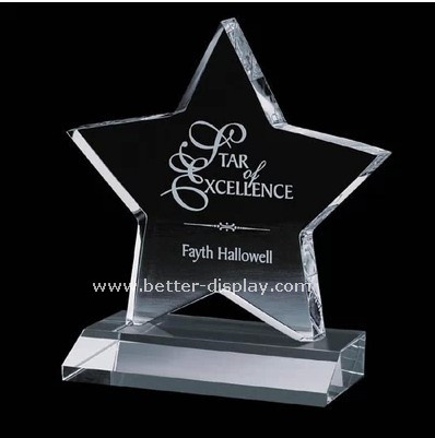 Custom Clear Acrylic Awards