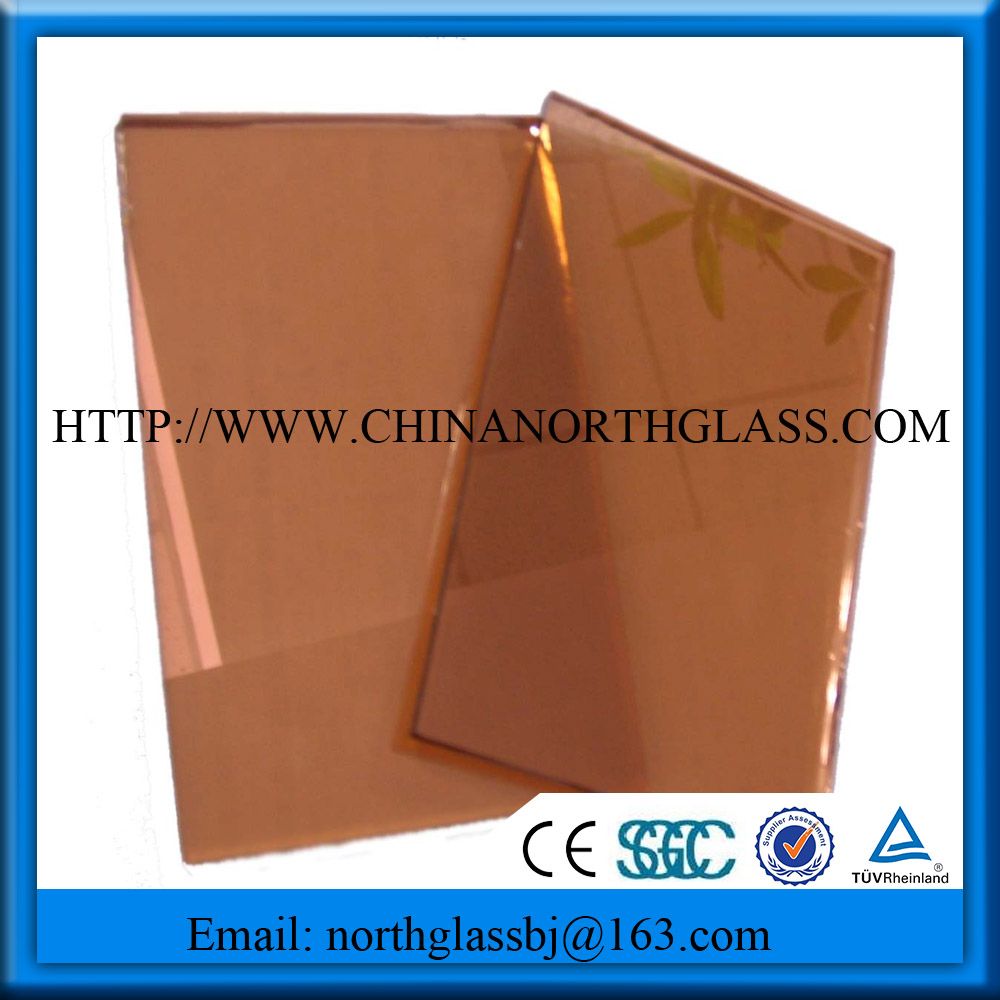 6mm Bronze Reflective Coating Glass