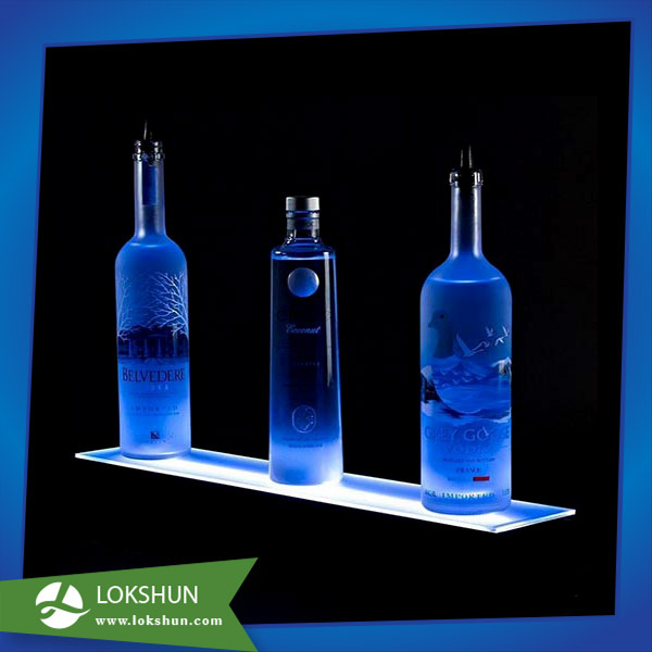 LED Acrylic Wine Bottle Glorifier, Bottle Glorifier Display