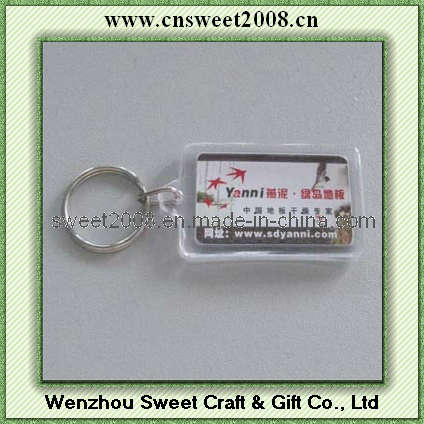 Custom Design Plastic Key Chain (KYC23068)