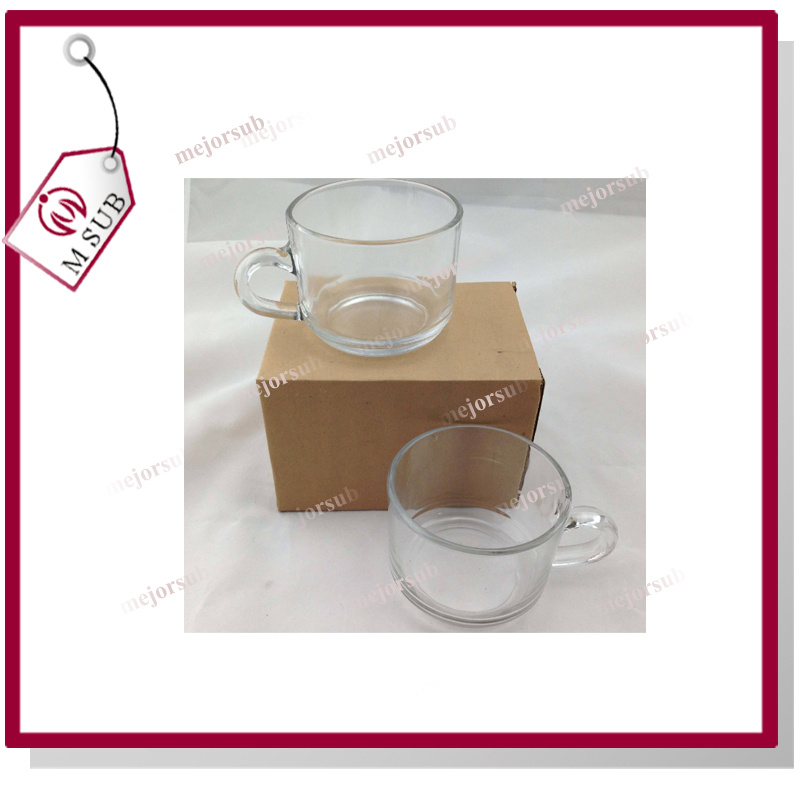 10 Oz Clear Glass Separate Brown Box Packaging