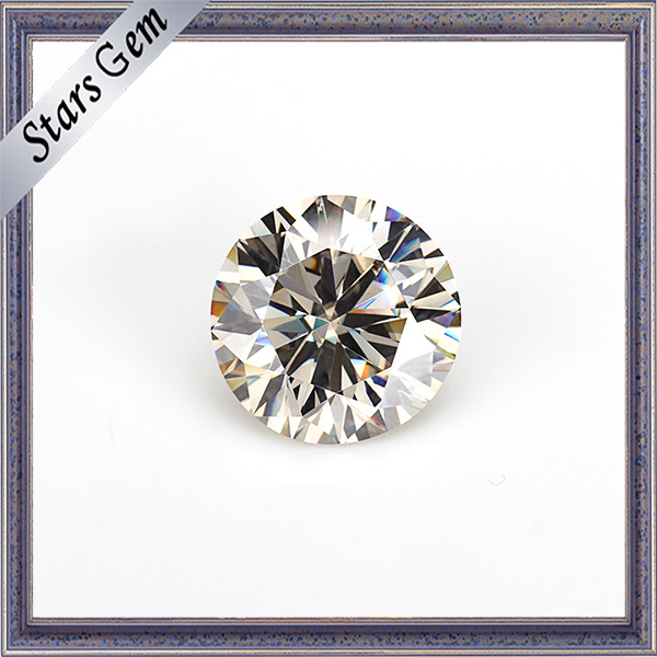 High Grade Clear White Brilliant Cut Synthetic Diamond for Jewelry
