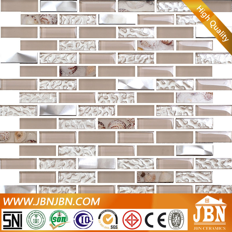 Glass Mosaic Mix Resin with Shell and Star (M858002)